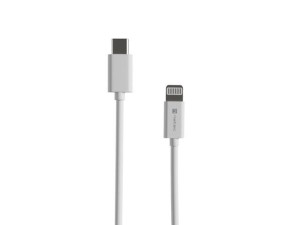 Kabel Natec Prati Lightning / iPhone -> USB-C 2m MFI Biały