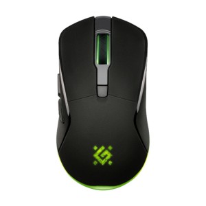 Mysz bezprzewodowa Defender DEMON GM-534 optyczna 3200dpi czarna RGB AKUMULATOR 6 przycisków Gaming