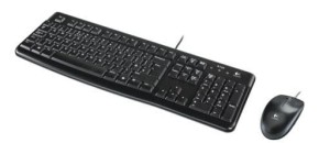 Zestaw przewodowy klawiatura + mysz Logitech Desktop MK120 USB czarny