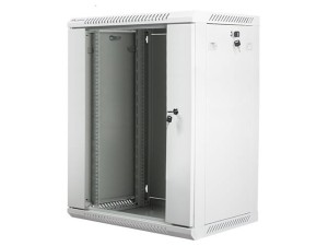 Lanberg Szafa instalacyjna wisząca 19'' 15U 600X450mm szara (drzwi       szklane)