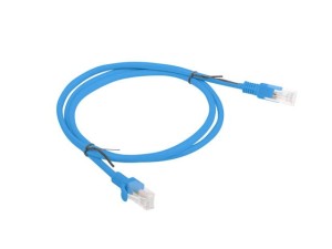 Lanberg PATCHCORD KAT.5E 1M NIEBIESKI FLUKE PASSED LANBERG