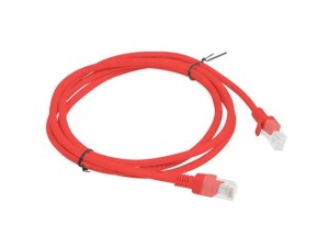 Lanberg PATCHCORD KAT.6 1.5M CZERWONY FLUKE PASSED LANBERG
