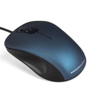 Mysz bezprzewodowa Modecom MC-WM10S SILENT optyczna niebieska