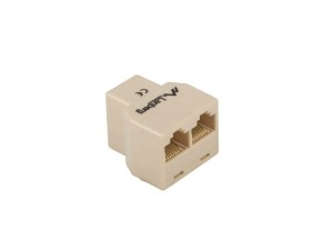 Lanberg Adapter złączka sieciowa RJ45 - RJ45 x2