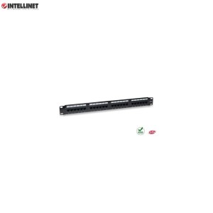 Patch panel Intellinet 24 portów, UTP Cat.5e