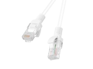Lanberg Patchcord PCU5-10CC-0500-W kat.5e 5M biały