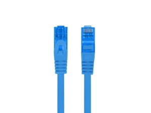 Lanberg Patchcord kat.6a S/FTP CCA 5.0m Niebieski