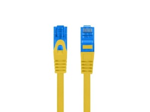 Lanberg Patchcord kat.6a S/FTP CCA 10.0m Żółty