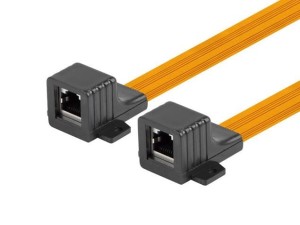 Lanberg Adapter złączka sieciowa RJ45 kat.5e 23cm