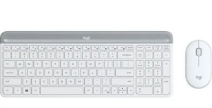 Logitech Klawiatura i mysz  MK470 Wireless Offwhite      920-009205